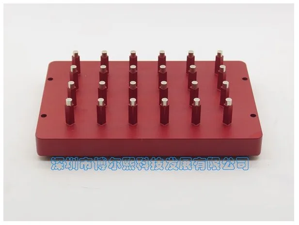 博尔熙96孔深孔板磁力架【AUTO-96-10】（1个） - 玖梧精选