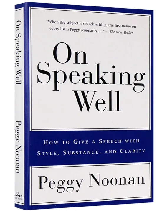 《On Speaking Well》英文原版（1本） - William Morrow