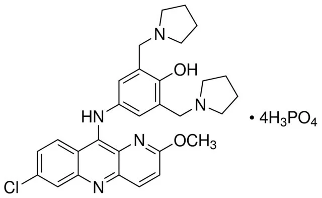 试剂Pyronaridine tetraphosphate (储存“2-8℃”;运输“冰袋”)