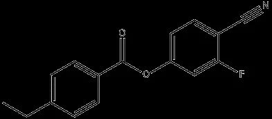 4-氰基-3-氟苯基-4-乙基苯甲酸酯