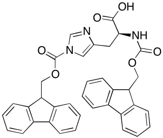 N,N’-双(9-芴甲氧羰基)-L-组氨酸(储存“-20℃”;运输“干冰”)