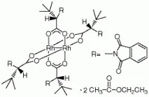 四[Μ-(2S)-3,3-二甲基-2-(邻苯二甲酰亚胺基)丁酸-ΚO,O]二铑（储存“2-8℃，避光”；运输“冰袋”）