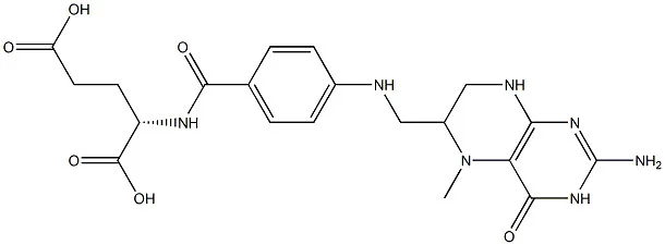化合物5-METHYLTETRAHYDROFOLIC ACID(储存“-20℃”;运输“冰袋”)
