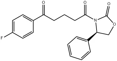 (4S)-3-[5-(4-氟苯基)-1，5-二氧代戊基]-4-苯基-2-恶唑烷酮