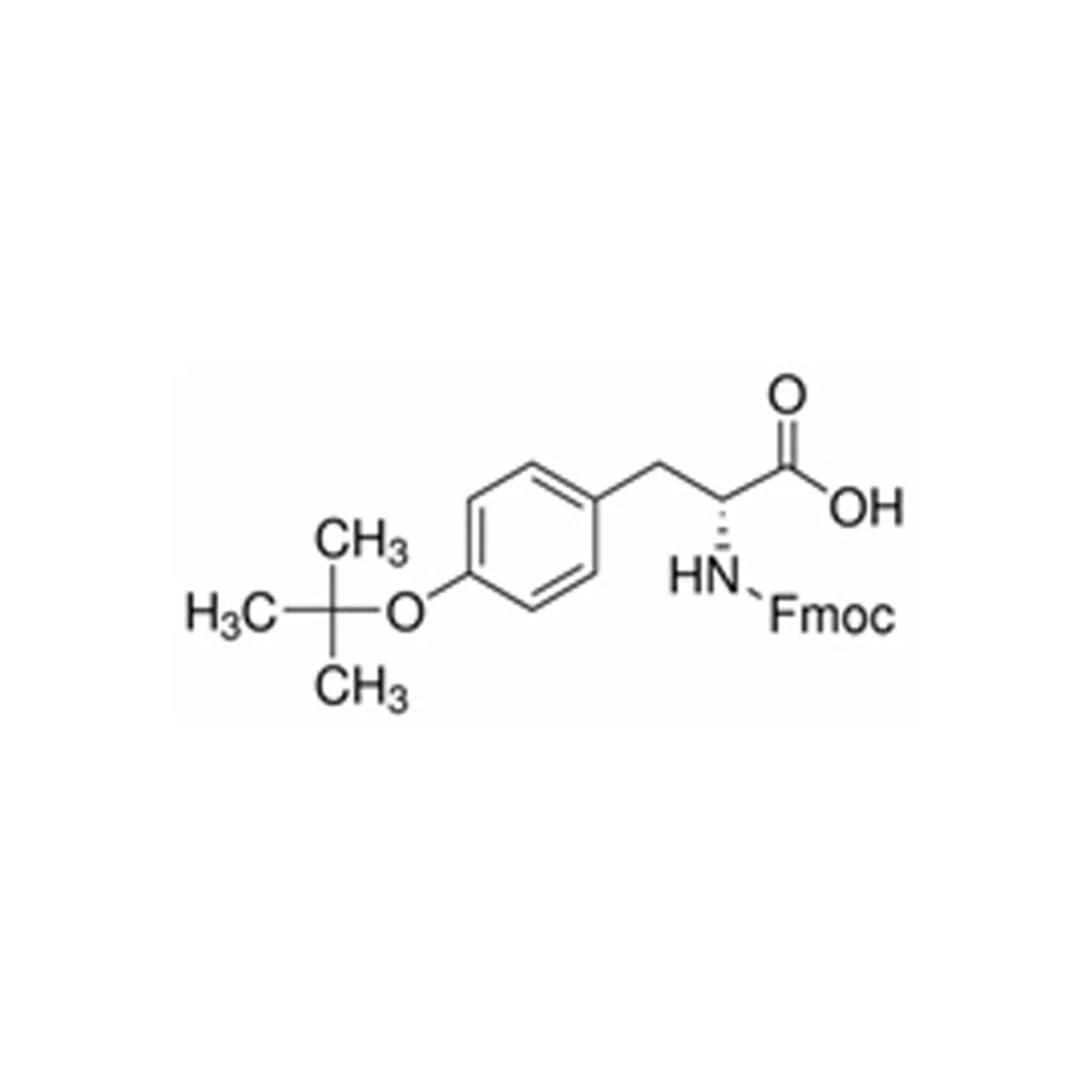 N-FMOC-O-叔-丁基-D-酪氨酸, 95%(储存“2-8℃”;运输“冰袋”)