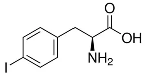 4-碘-L-苯丙氨酸(储存“-20℃”;运输“干冰”)