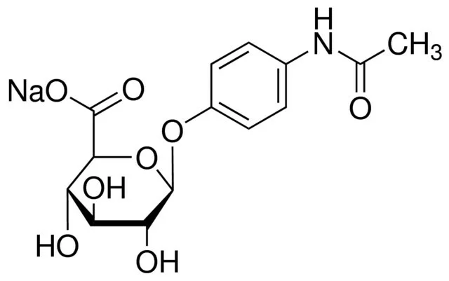 试剂p-Acetamidophenyl β-ᴅ-glucuronide sodium salt(存储 “-20℃”;运输
