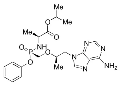化合物TENOFOVIR ALAFENAMIDE(储存“-20℃”;运输“冰袋”)