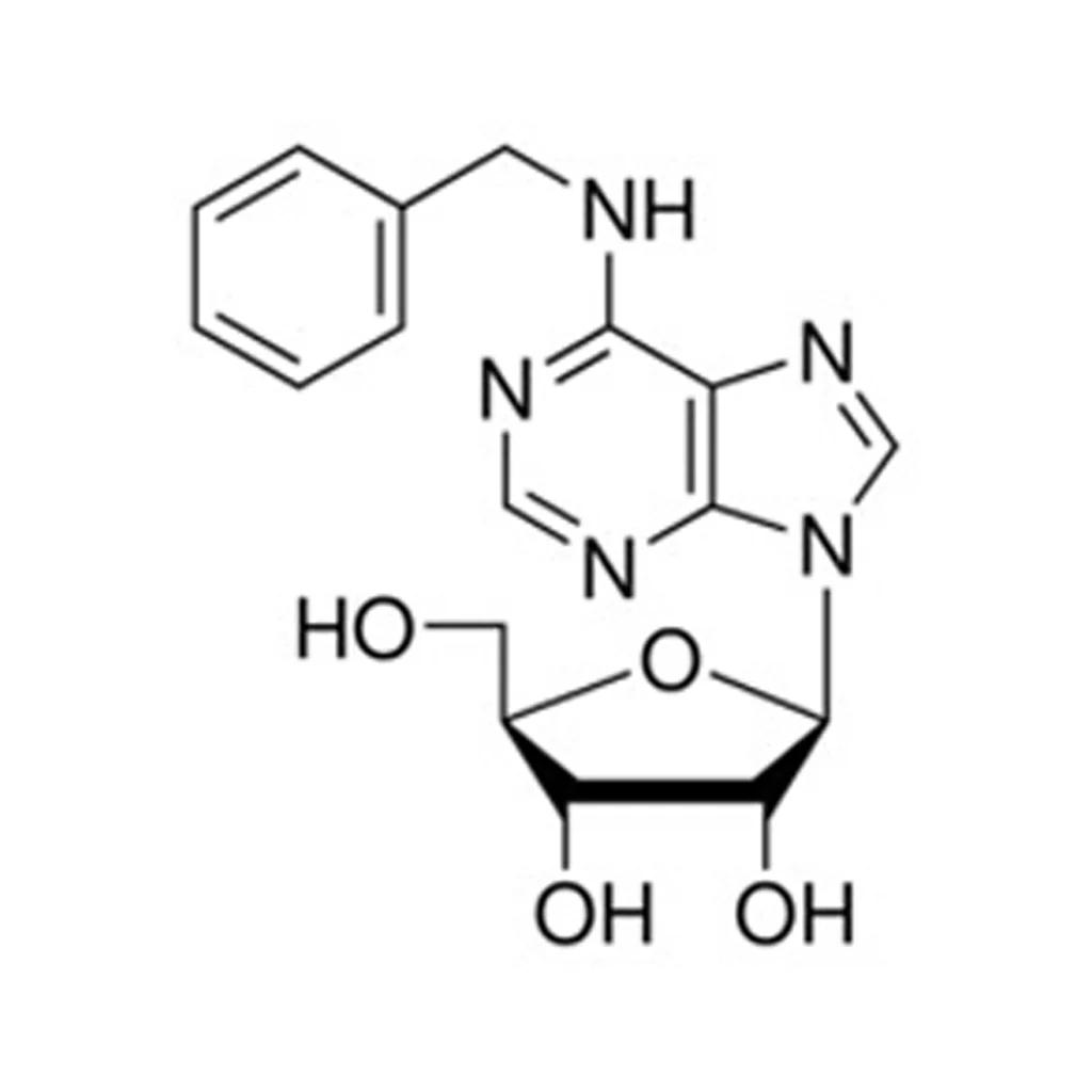 N6-苄基腺苷（储存“2-8℃，避光”；运输“冰袋”）