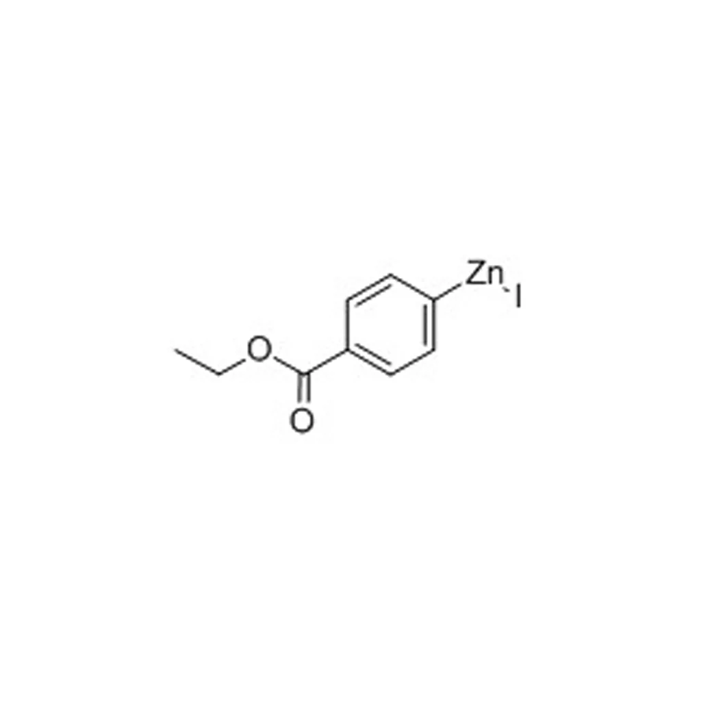 4-(乙氧基羰基)苯基碘化锌, 0.5M THF溶液, 氩气下用可重封的 ChemSeal™ 瓶包装(储存“2-8℃”;