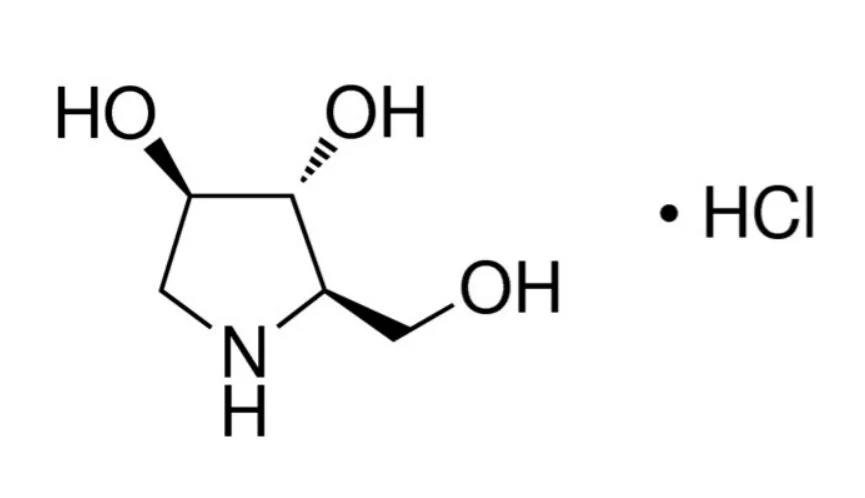 1,4-二脱氧-1,4-亚氨基-ᴅ-阿拉伯糖醇 盐酸盐(存储 “2-8℃”;运输 “冰袋”)
