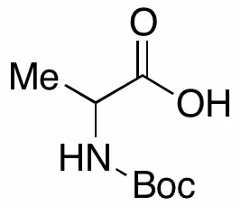 N-BOC-DL-丙氨酸(储存“2-8℃”;运输“冰袋”)