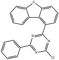 2-氯-4-(二苯并呋喃-1-基)-6-苯基-[1,3,5]三嗪（储存“2-8℃”；运输“冰袋”）