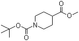 1-叔丁氧羰基-4-哌啶甲酸甲酯