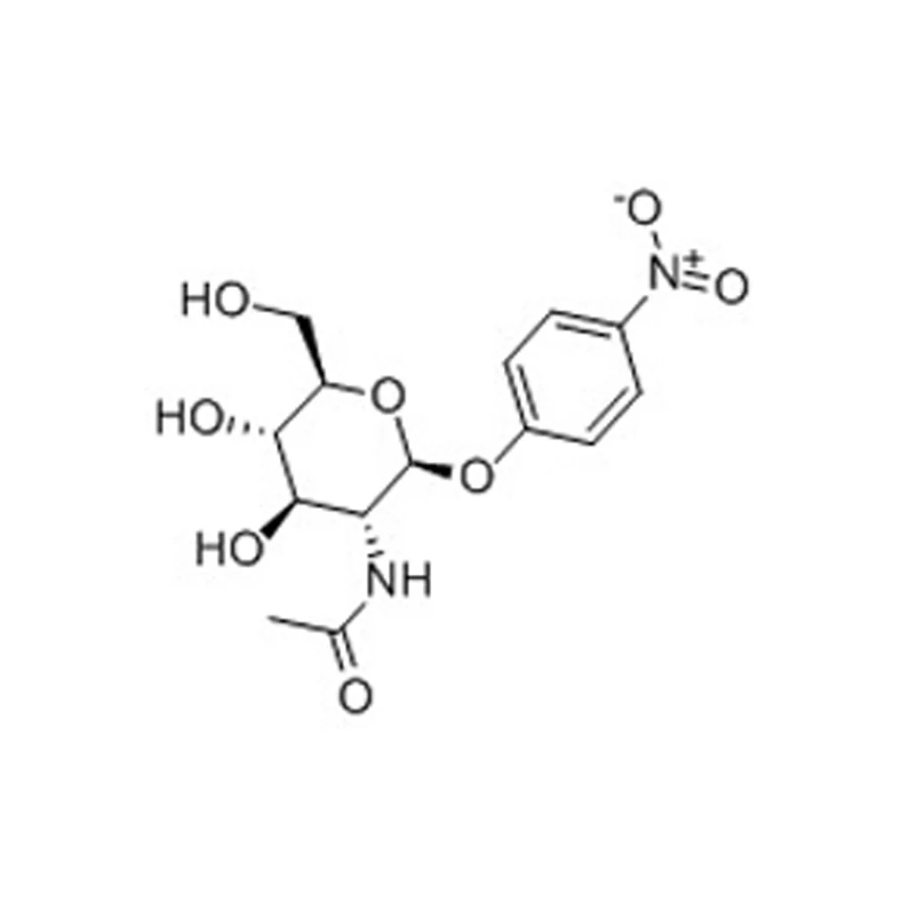 对硝基苯基2-乙酰氨基-2-脱氧-Β-D-吡喃葡萄糖苷(储存“2-8℃”;运输“冰袋”)
