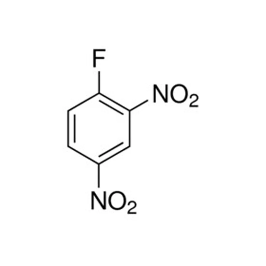2，4-二硝基氟苯 [HPLC标记用]（储存“2-8℃，避光”；运输“冰袋”）