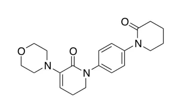 5,6-二氢-3-(4-吗啉)-1-[4-(2-氧代-1-哌啶基)苯基]-2(1H)-吡啶酮（储存“2-8℃”；运输“冰