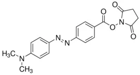 4-[4-(二甲氨基)苯基偶氮]苯甲酸 N-琥珀酰亚胺酯, 98+%（储存“-20℃”；运输“干冰”）