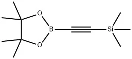 4,4,5,5-四甲基-2-三甲基硅基乙炔基-[1,3,2]二氧环戊硼烷（储存“2-8℃”；运输“冰袋”）