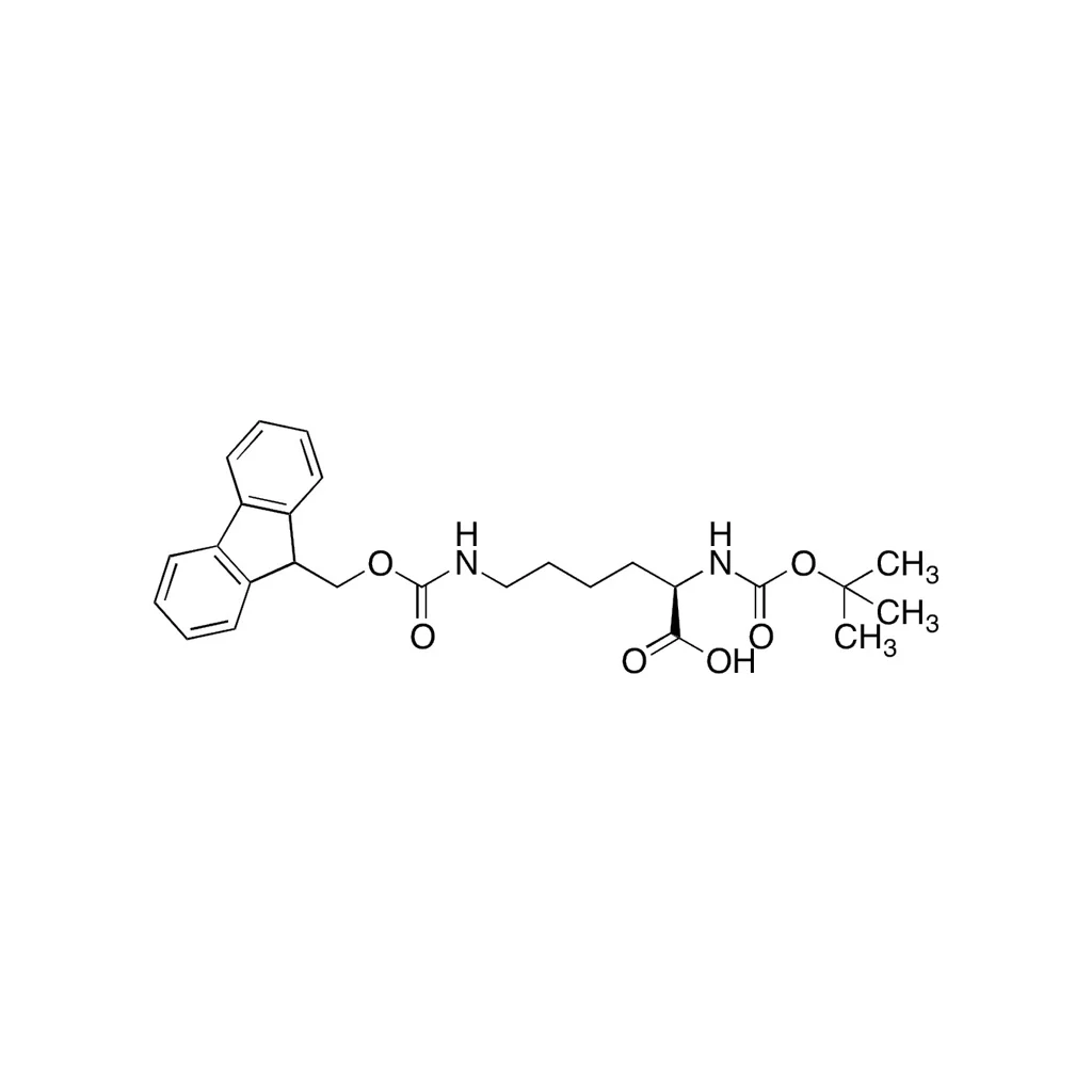 叔丁氧羰基-芴甲氧羰基-赖氨酸（储存“2-8℃”；运输“冰袋”） - 沃凯
