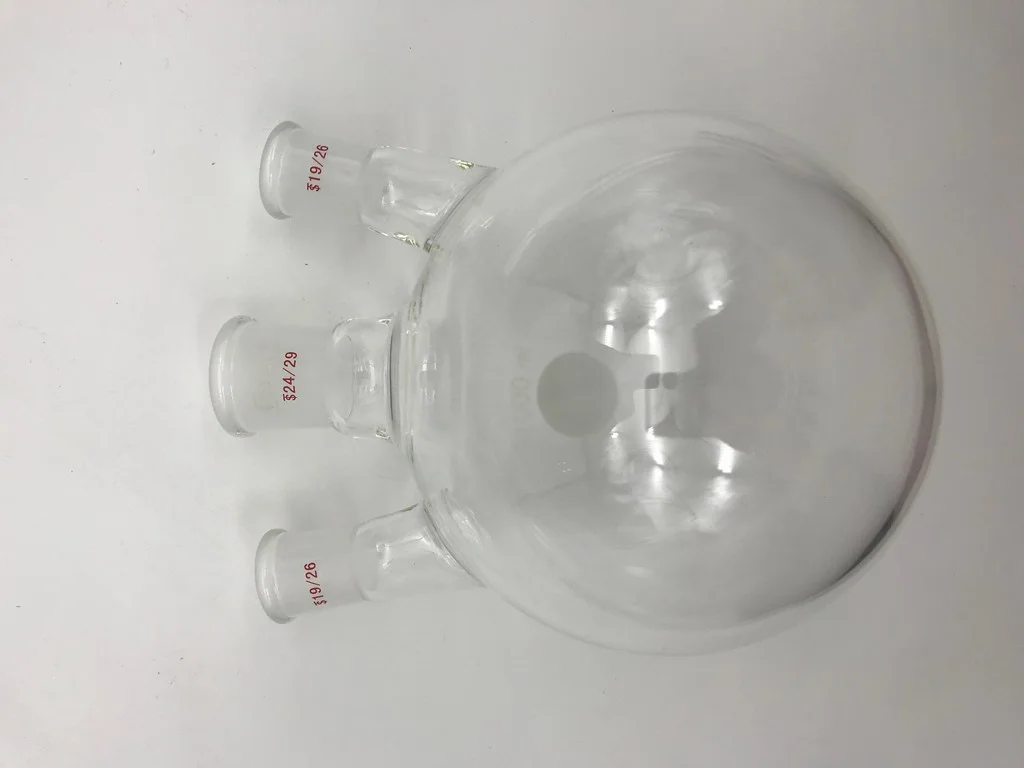 三口圆底烧瓶(斜口)