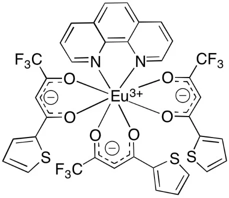 (1,10-菲咯啉)三[4,4,4-三氟-1-(2-噻吩基)-1,3-丁二酮]铕(III)（储存“2-8℃，避光”；运输“冰袋”） - 沃凯