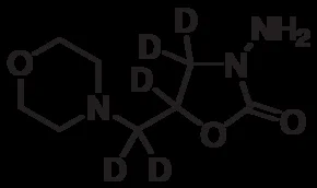 5-甲基吗啉-3-氨基-2-恶唑烷基酮-D550ΜG/ML甲醇溶液(储存“2-8℃”;运输“冰袋”)