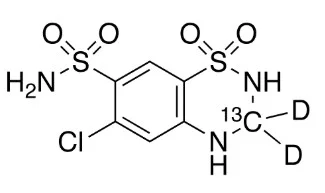 氢氯噻嗪-13C,D2(储存“2-8℃”;运输“冰袋”)