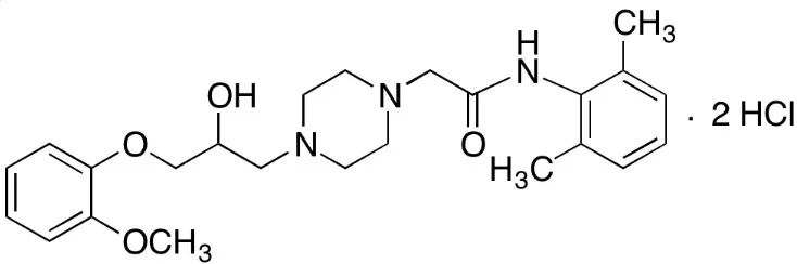 雷诺嗪盐酸盐