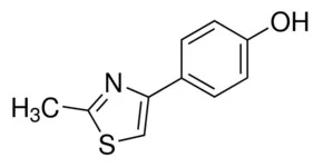 4-(2-甲基-4-噻唑基)苯酚(储存“2-8℃”;运输“冰袋”)