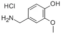 化合物4-HYDROXY-3-METHOXYBENZYLAMINE HYDROCHLORIDE(储存“-20℃”;运输“