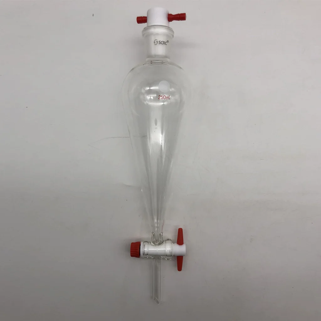 梨形分液漏斗(具四氟活塞)