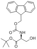 N-Α-[(9H-芴-9-基甲氧基)羰基] -L-丝氨酸叔丁酯（储存“2-8℃”；运输“冰袋”）