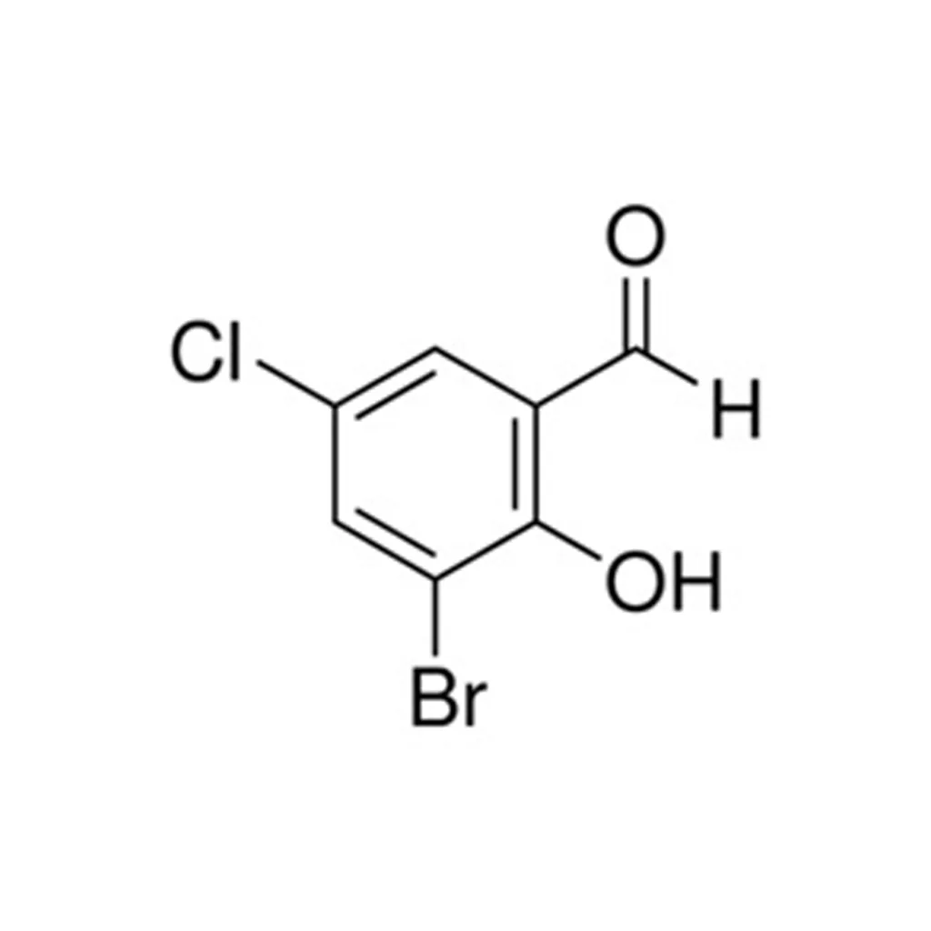 3-溴-5-氯-2-羟基苯甲醛, 97%