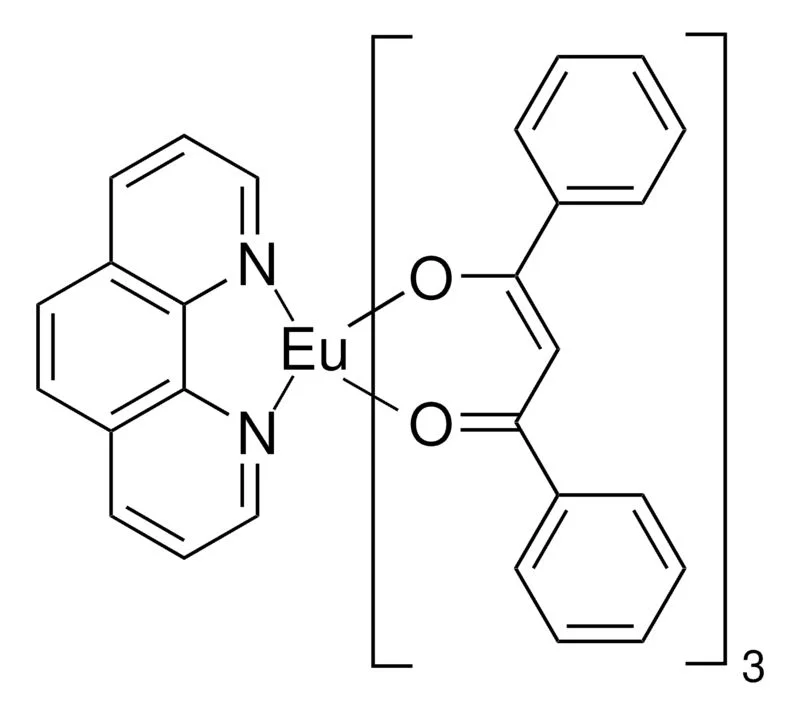 三(1,3-二苯基-1,3-丙二酮基)(1,10-邻二氮杂菲)铕(Ⅲ) - TCI