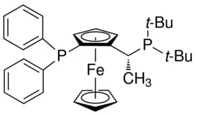 (R)-(-)-1-[(S)-2-二苯基膦二茂铁乙基-二叔丁基膦(储存“2-8℃”;运输“冰袋”)