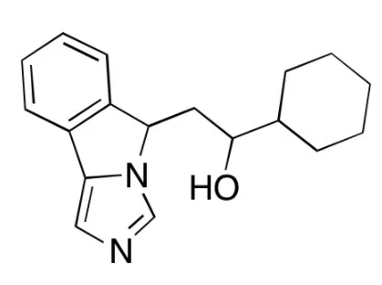 1-环己基-2-(5H-咪唑并[5，1-A]异吲哚-5-基)乙醇（储存“-20℃”；运输“干冰”）