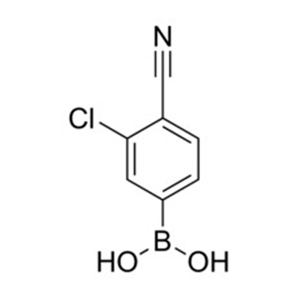 3-氯-4-氰基苯硼酸, 96%