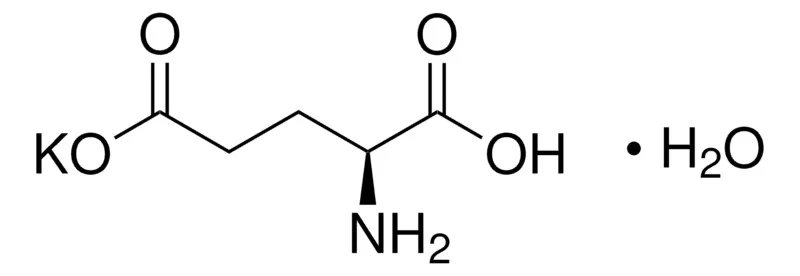 L-谷氨酸 单钾盐 单水合, 97+%