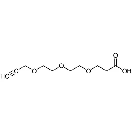 试剂PROPARGYL-PEG3-ACID(储存“2-8℃”;运输“冰袋”)