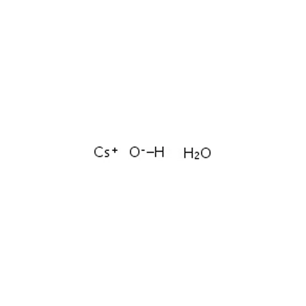 一水合氢氧化铯, 96%; 碳酸铯 <5%