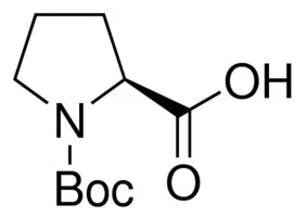 N-(叔丁氧羰基)-L-脯氨酸(储存“2-8℃”;运输“冰袋”)