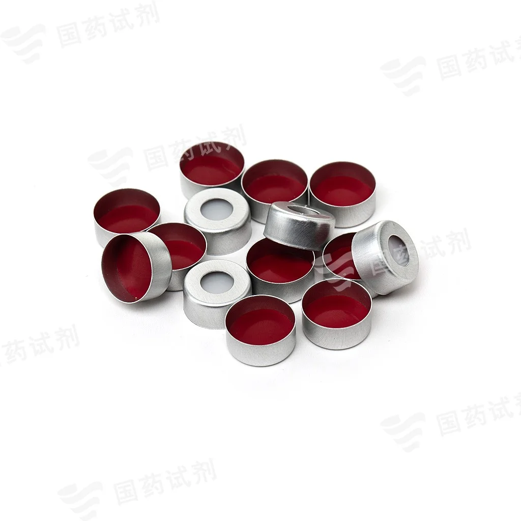 银色开口铝盖(红色PTFE/白色硅胶隔垫)
