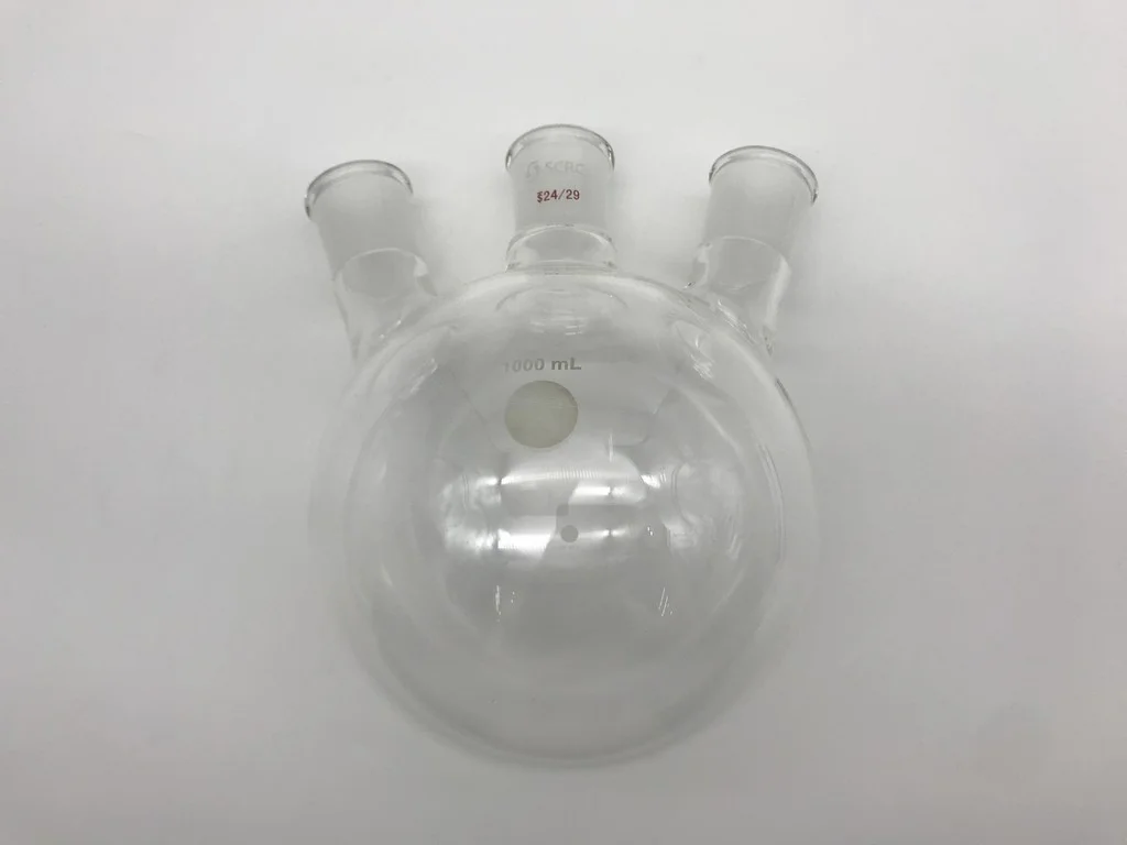 三口圆底烧瓶(斜口)