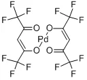 六氟乙酰丙酮钯(II)(储存“2-8℃”;运输“冰袋”)