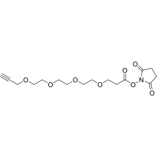 试剂PROPARGYL-PEG4-NHS ESTER（储存“-20℃”；运输“干冰”）