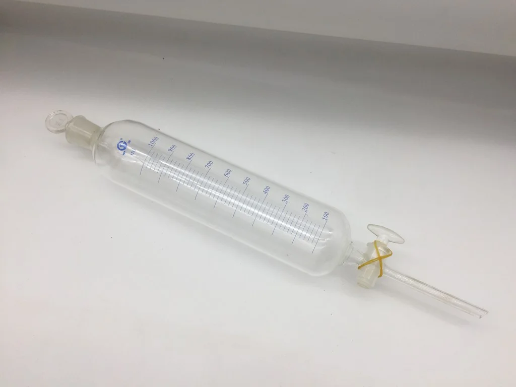 筒形刻度分液漏斗 - 申玻