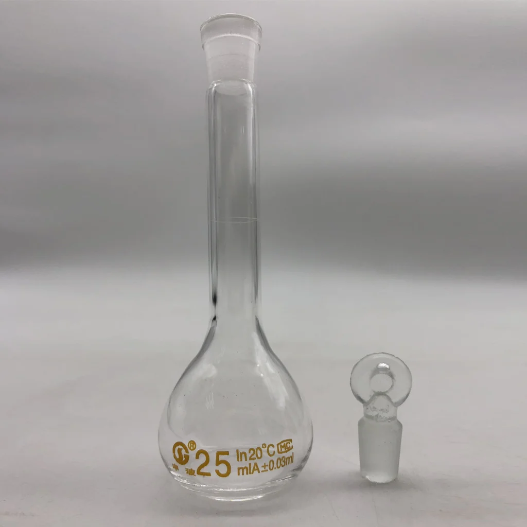 白色容量瓶(A级)
