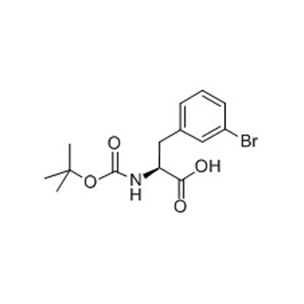 BOC-L-3-溴苯丙氨酸(储存“2-8℃”;运输“冰袋”)
