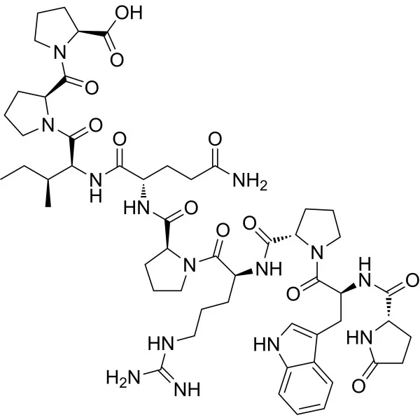 抑制剂PYR-TRP-PRO-ARG-PRO-GLN-ILE-PRO-PRO-OH（储存“-20±5℃”；运输“干冰”）